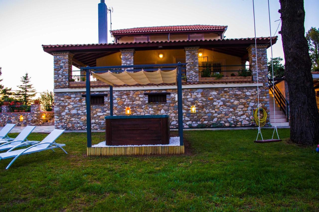 Villa Gem Moni Evaggelistrias ภายนอก รูปภาพ